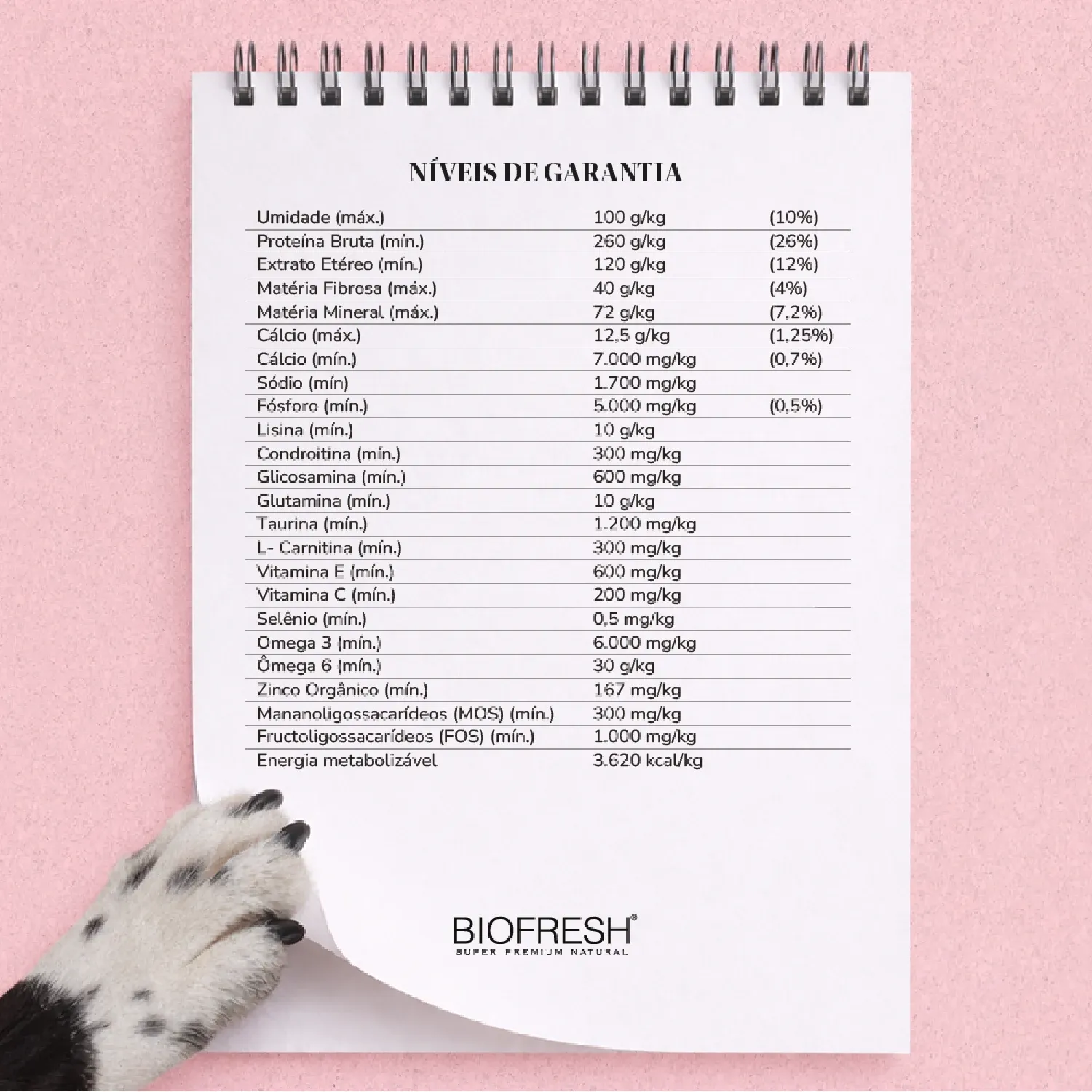 Ração Biofresh Cães Sênior Raças Grandes e Gigantes